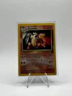 Pokemon TCG Arcanine Promo Card 6 Wizards Black Star Promos - Image 3