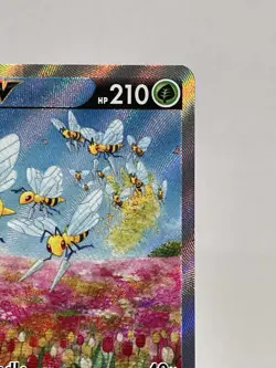 Pokemon TCG Beedrill v Astral Radiance Holo Ultra Rare Card 161/189 NM Condition - Image 3