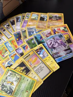 71 X Vintage Pokemon Card Lot MP-DMG Base Set Jungle 1st Edition Shadowless - Image 4