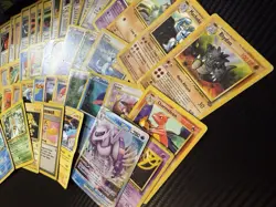 71 X Vintage Pokemon Card Lot MP-DMG Base Set Jungle 1st Edition Shadowless - Image 5