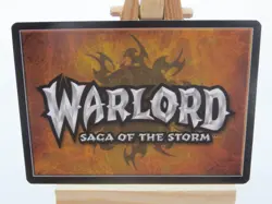 WARLORD Saga of the Storm CCG Character Card BEASTMASTER ELADRIC 077/120 - Image 2