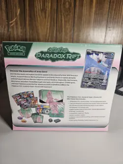POKEMON Scarlet & Violet Paradox Rift Elite Trainer Box ETB Iron Valiant - Image 3