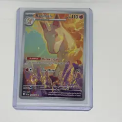 Pokemon TCG NM Rapidash 189/182 Sv10: Destined Rivals Holo Rare Illustration - Image 1