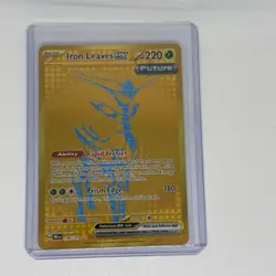 Iron Leaves ex - 176/131 - Hyper Rare Pokemon Prismatic Evolutions Near Mint - Image 1
