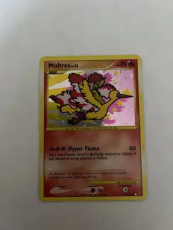 Moltres Holo Secret Rare Pokemon TCG Platinum Supreme Victors 149/147 - Image 2