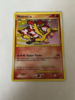 Moltres Holo Secret Rare Pokemon TCG Platinum Supreme Victors 149/147 - Image 4