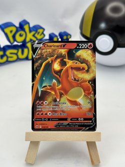 Pokemon TCG Charizard V Crown Zenith 018/159 Holo Ultra Rare - Image 1