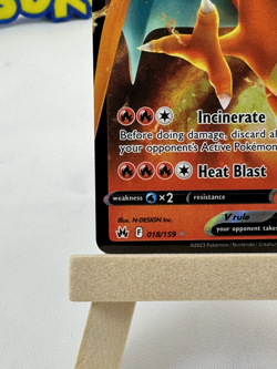 Pokemon TCG Charizard V Crown Zenith 018/159 Holo Ultra Rare - Image 5