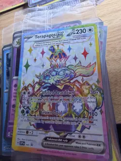 Pokemon TCG SVP165 Terapagos Ex Black Star Promo - Sealed Rare MINT - Image 1