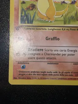 GCC Pokemon CHARMANDER 46/102 Set Base 1a Edizione ITA - Image 5