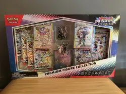 Pokemon Prismatic Evolutions Premium Figure Collection *Dent in box* - Image 1