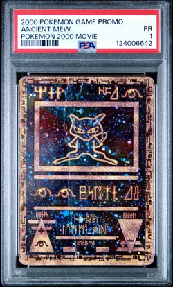 Pokemon Ancient Mew Movie Promo ??PSA 1??Wizards Of The Coast - Image 1