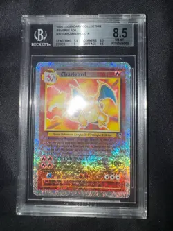 Pokemon Charizard Reverse Holo Legendary Collection 3/110 BGS 8.5 - Image 1