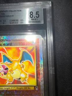 Pokemon Charizard Reverse Holo Legendary Collection 3/110 BGS 8.5 - Image 3
