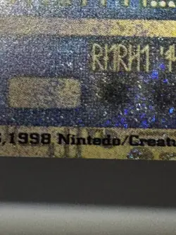 [LP] Ancient Mew Pokemon Japanese Nintedo Error 1999 Movie Promo JB42 - Image 2