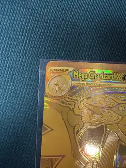SEND OFFERS Pokemon TCG Mega Charizard EX Gold Phantasmal Flames Rare 130/094 - Image 4