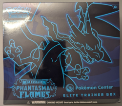 Pokemon TCG Phantasmal Flames Pokemon Center ETB Elite Trainer Box - New Sealed - Image 1