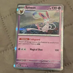 🪶Sylveon 040/131 Prismatic Evolutions 2025 Pokemon Day Stamped Promo Holo TCG - Image 1
