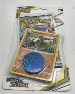 Pokemon TCG - Sun & Moon Cosmic Eclipse Single Booster Blister Pack - Terrakion - Image 3
