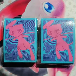 2 - Pokemon Fusion Strike Elite Trainer Mew Card Sleeves 65Ct - Image 1