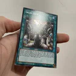 Yu-Gi-Oh Sales Ban BACH-EN063 Secret Rare 1st Edition Near Mint Condition - Image 2