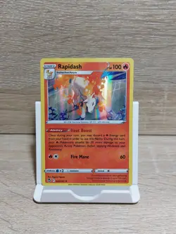Rapidash 022/195 Holo Rare Silver Tempest Pokemon Card - Image 1