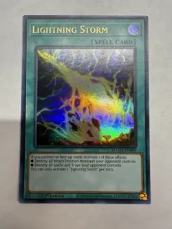 Yugioh TCG Lightning Storm Ultra Rare MAMA-EN089 Magnificent Mavens 1st Edition - Image 1