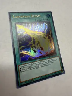 Yugioh TCG Lightning Storm Ultra Rare MAMA-EN089 Magnificent Mavens 1st Edition - Image 3