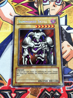 Summoned Skull bpt-002 Ltd Ed (HP) Secret Rare Yu-Gi-Oh! - Image 1