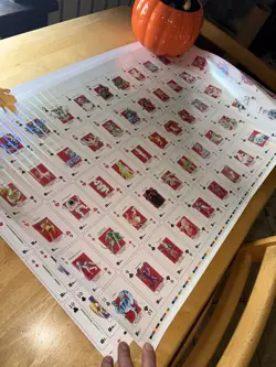 MetaZoo RARE HOLO Uncut Playing Card Sheet Cryptid Nation GILDED sheet - 4 Sheet - Image 5