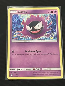 Pokemon TCG Gastly McDonalds Promos 7/12 Holo Promo Promo 2019 Lightly Played - Image 3