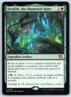MTG Ozolith the Shattered Spire March of the Machine MOM Regular Rare Magic NM - Image 1