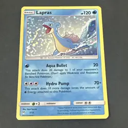 POKEMON TCG - LAPRAS HOLO - 2019 MCDONALDS - 5/12 - LP - Image 2