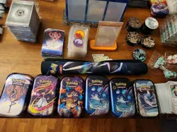 Huge Pokemon Collection Lot Accessories, Cards, Rares MORE - Image 1