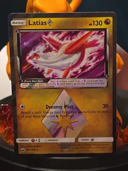Pokemon Latias Prism Star Holo Card 107/168 Sm-Celestial Storm - Image 1