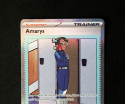 Pokemon Card Amarys 170/131 Prismatic Evolutions Special Illustration Rare - NM⭐ - Image 2