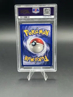 Pokemon Gengar TCG Card 20/62 Fossil Rare Non-Holo Unlimited Psa 3 - Image 2