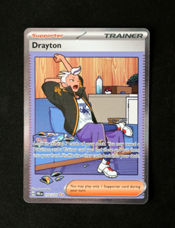 Pokemon Card Drayton 172/131 Prismatic Evolutions Special Illustration Rare NM ⭐ - Image 1