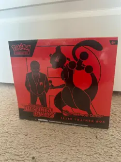 Pokemon TCG: Scarlet & Violet-Destined Rivals ETB Pokemon Center In-Hand Sealed - Image 1