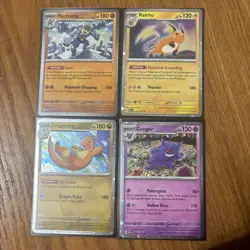 Sam’s Club Exclusive Pokemon 151 Promos Set Of 4 Gengar Dragonite Raichu Machamp - Image 1