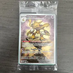 Alakazam - 009 Mega Evolutions Black Star Promo, Pokemon TCG Card, Sealed!, NM - Image 1