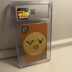 Vaporeon Pokemon Playing Cards 2019 Point Salad Eevee Edition CGC 9 Mint - Image 5