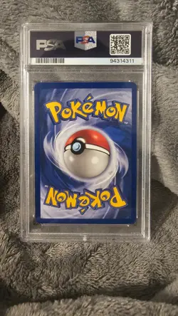 1999 POKEMON FOSSIL 1ST EDITION #5 GENGAR-HOLO PSA 8 5/62 - Image 2