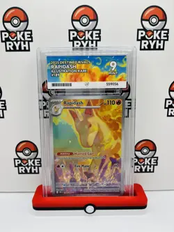 Pokemon Rapidash 2025 Destined Rivals 189/182 ACE 9 MINT - Image 1