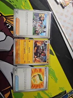 Pokemon TCG Miscut ERROR Cards X3 Bundle Temporal Forces - Image 1