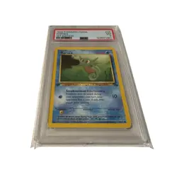 1999 PSA 7 Pokemon Fossil Horsea #49 1st Edition Graded - Image 1