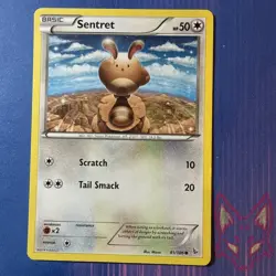 XY Flashfire - LP - Sentret 81/106 Pokemon English (US Seller) - Image 1