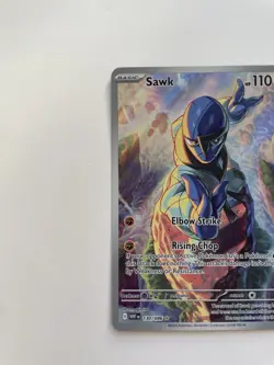 Pokemon TCG Sawk 130/086 Illustration Rare Sv: White Flare - Image 3