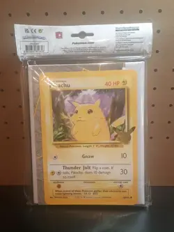 Pokemon First Partners Collectors Binder Pikachu Celebrations Oversized Promo - Image 2