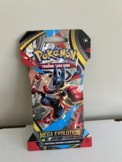 Pokemon Mega Evolution Booster Pack - 10 Cards Pack SEALED Cover art is Correct - Image 1